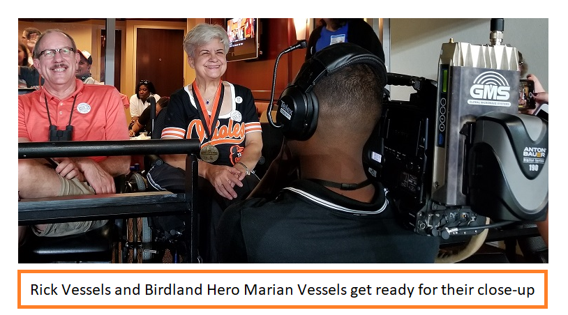 Rick Vessels and Birdland Hero Marian Vessels