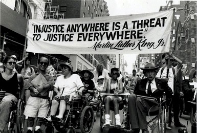 historic disability rights march